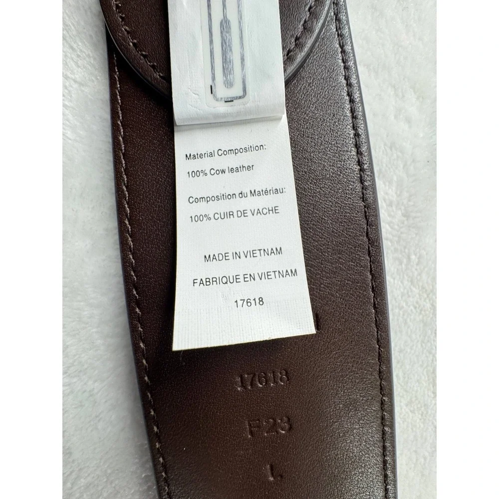 NWT Lauren Ralph Lauren Classic Buckle 50 Belt Women's Chestnut Brown‎ Belts